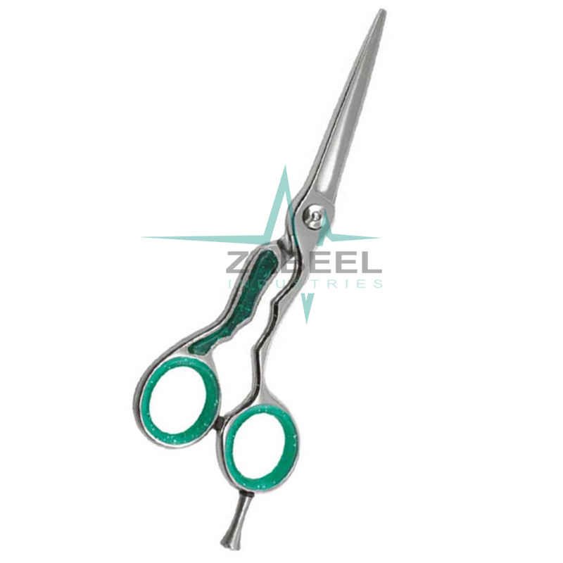 Design Handle Baber Instrument Barber Scissor ZaBeel