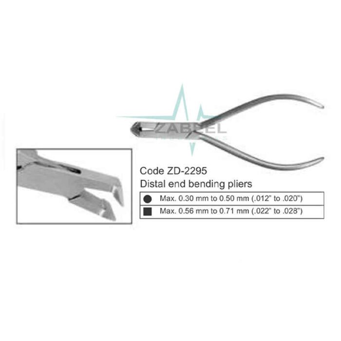 Distal End Bending Pliers Zabeel