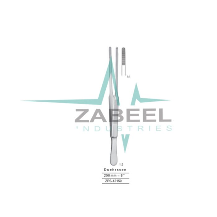 Duehrssen Dissecting Forceps