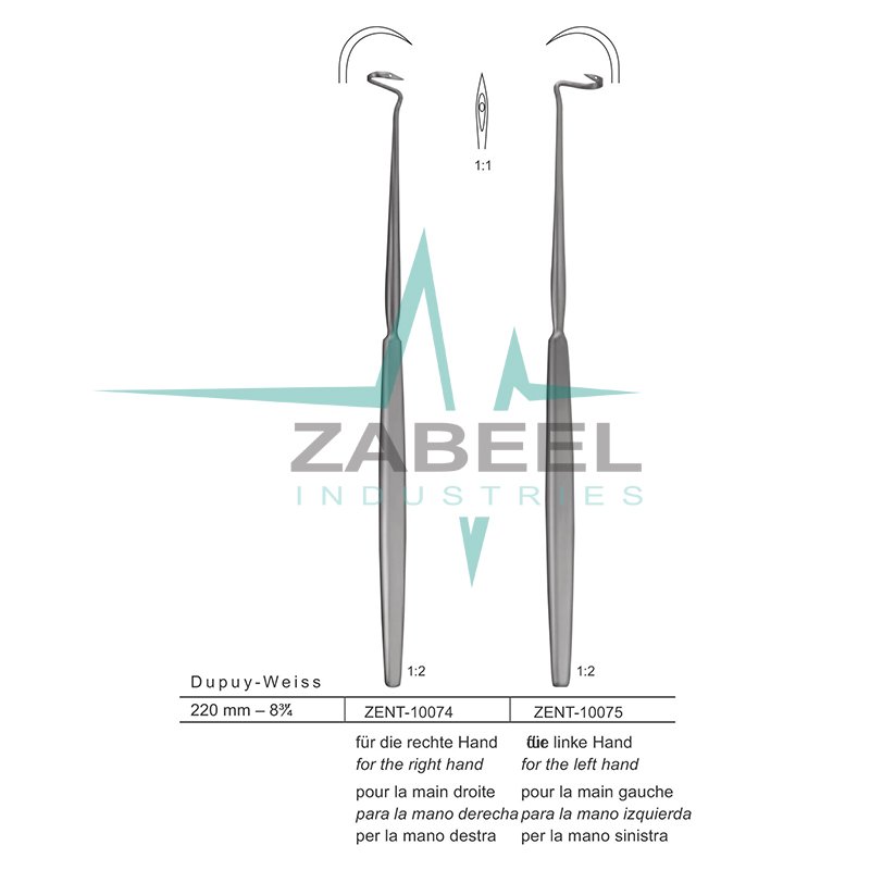Dupuy - Weiss Suture instruments Zabeel