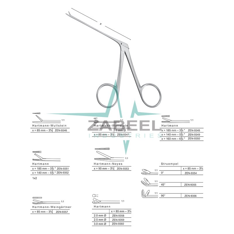 Ear Forceps Zabeel