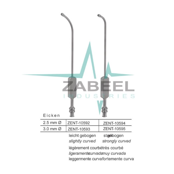 Eicken Suction And Irrigation Cannulas Zabeel