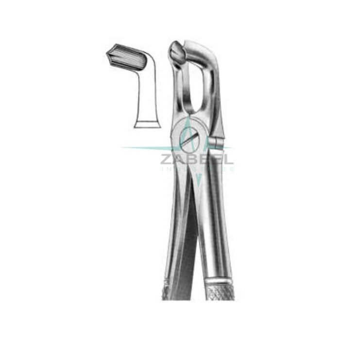 Fig.79 Tooth Forceps For Lower Third Molar Wisdom Teeth Extracting Forceps Dental Zabeel