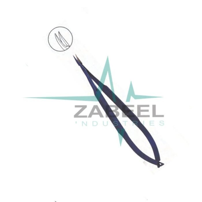 Fine Curved Needle Holder ZaBeel-min