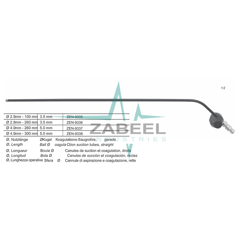 Frazier Suction Tube Zabeel