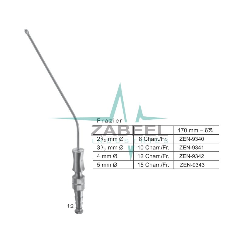 Frazier Suction Tube Zabeel