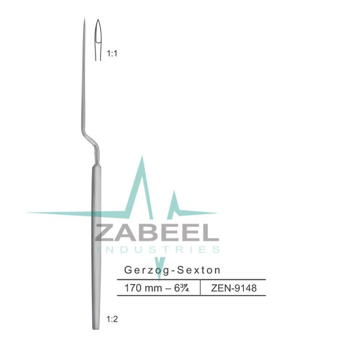 Gerzog Sexton Ear Hooks Knives Zabeel