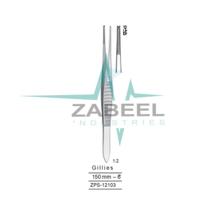 Gillies Dressing forceps