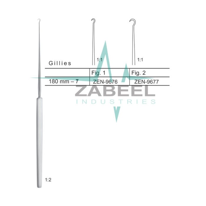Gillies Nasal Hook Zabeel