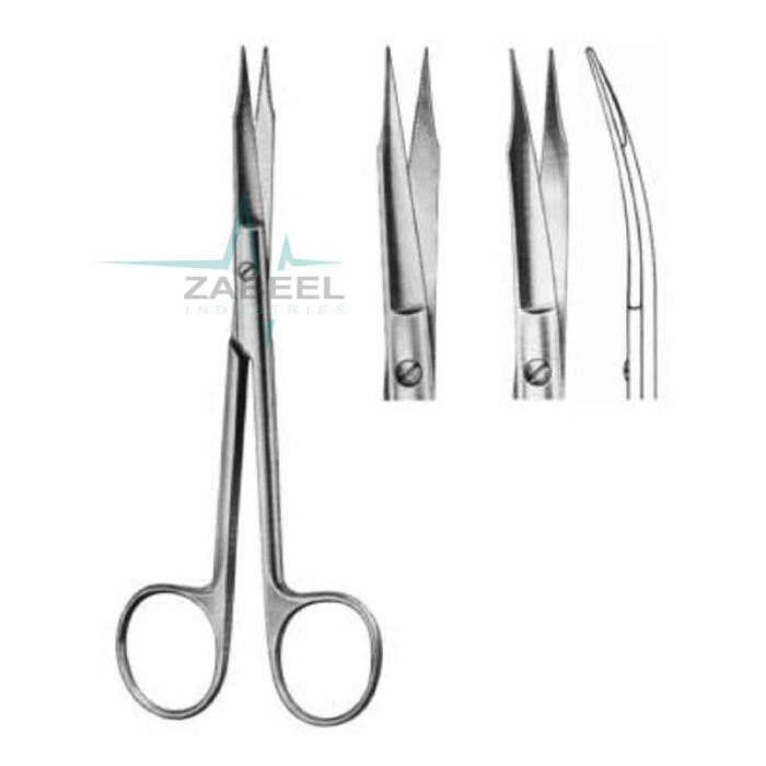 Goldman-Fox Saw Edge Straight Scissors Zabeel