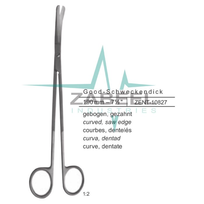 Good - Schweckendick Tonsil Scissors Zabeel