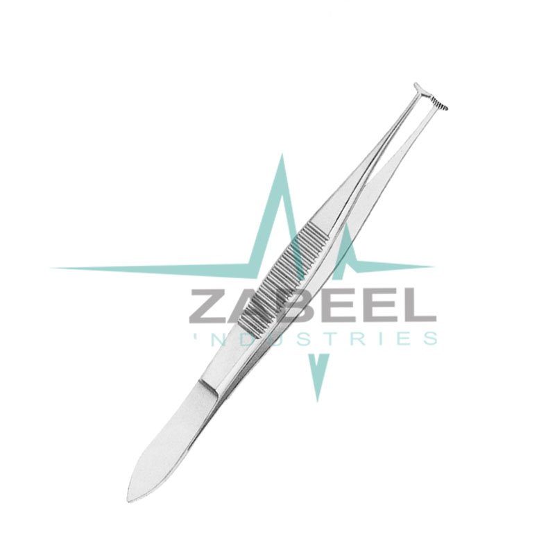 Green Fixation Forceps ZaBeel
