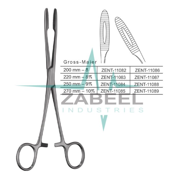 Gross Maier Dressing Forceps Zabeel