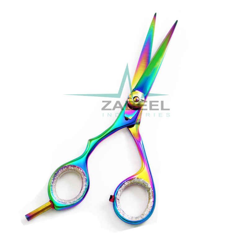 Hair Dressing Scissors Multi Color Zabeel