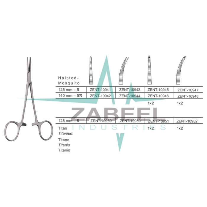 Halsted - Mosquito Haemostatic Forceps Zabeel
