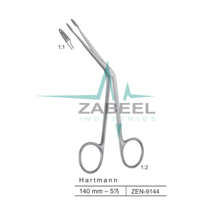 Hartman Ear polypus forceps Zabeel
