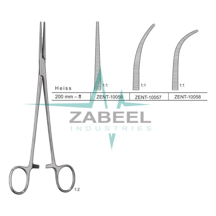 Heiss Haemostatic Forceps Zabeel