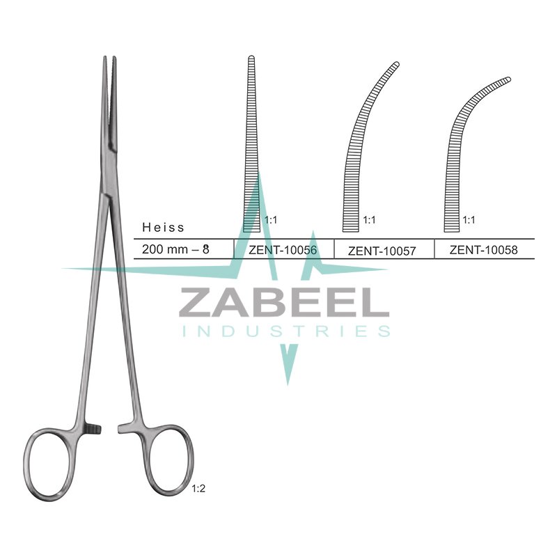 Heiss Haemostatic Forceps Zabeel