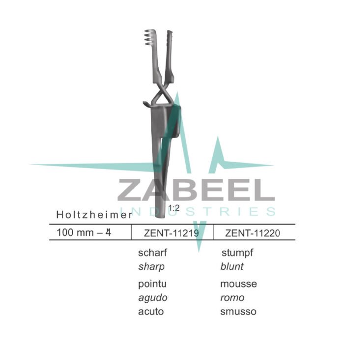 Holtzheimer Self-Retaining Retractors Zabeel