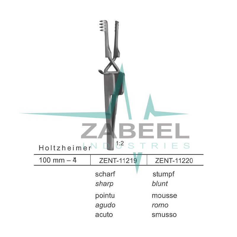 Holtzheimer Self-Retaining Retractors Zabeel