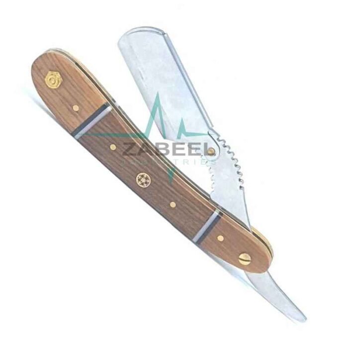 Horn & Wood Handle Razor