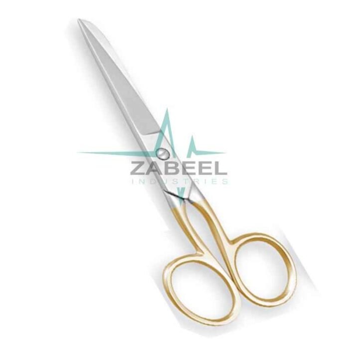 House Hold Scissor Half Gold ZaBeel
