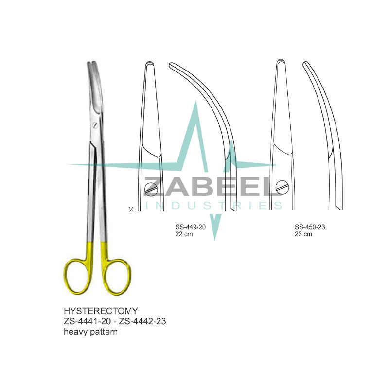 Hysterectomy Scissors Zabeel