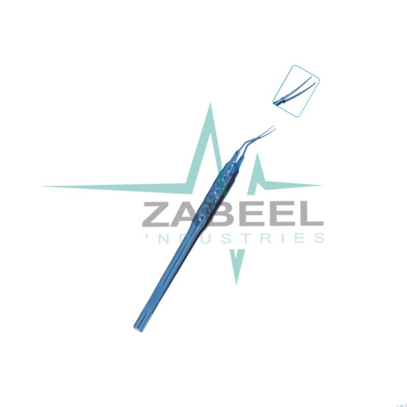 Inamura Round Handle Capsularhexis Forceps ZaBeel