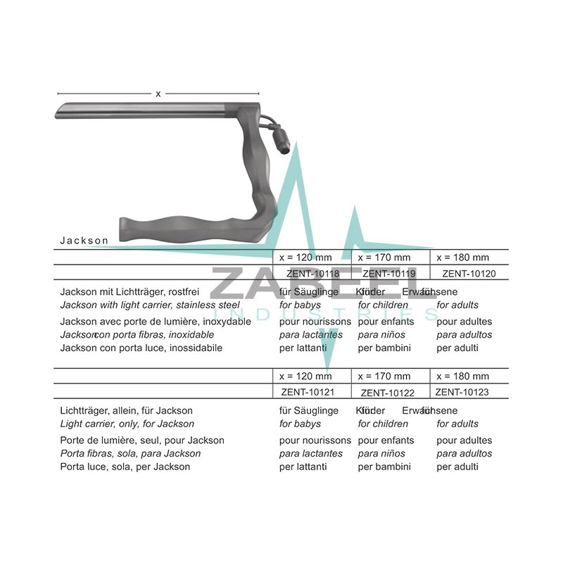 Jackson Laryngoscopes Zabeel