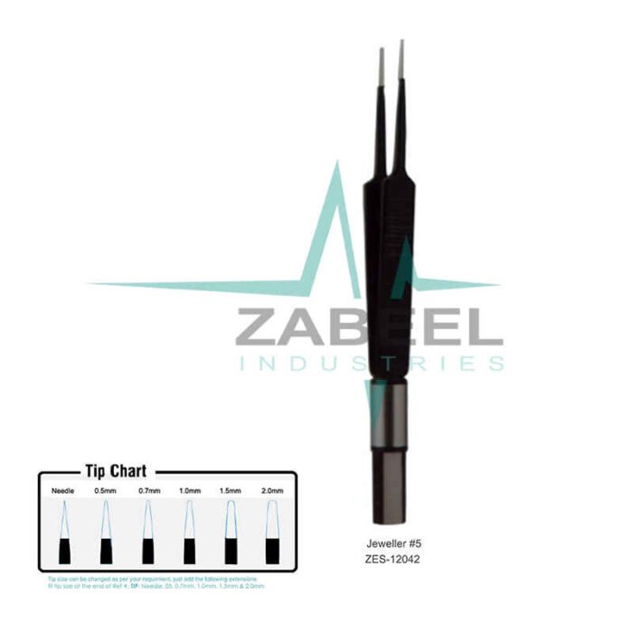 Jeweller #5 European Non-Stick Bipolar Forceps Zabeel