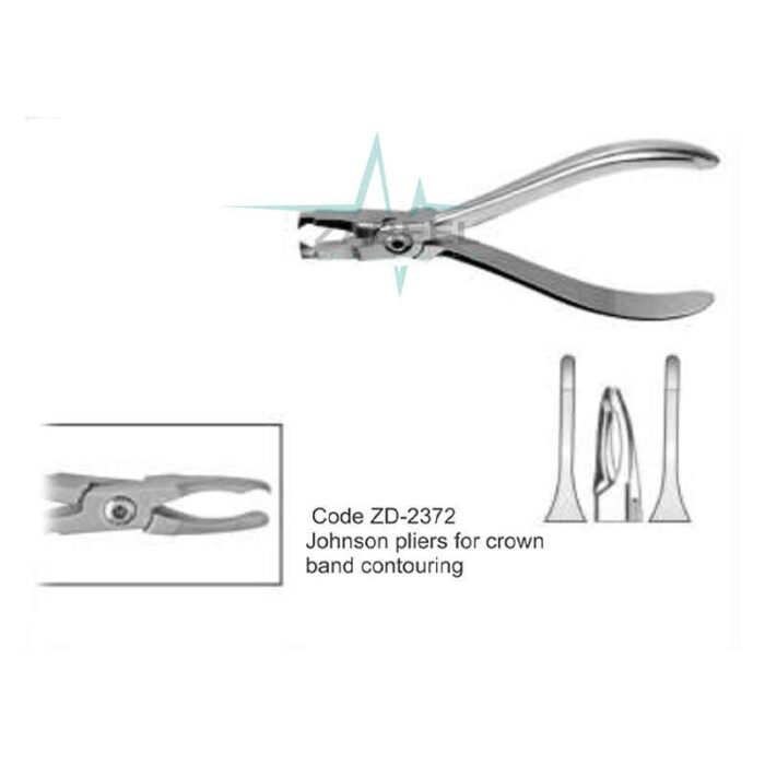 Johnson Pliers For Crown Band Contouring Zabeel Johnson Pliers For Crown Band Contouring Zabeel