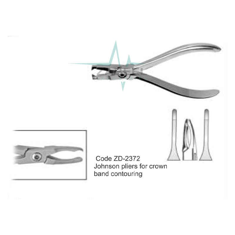 Johnson Pliers For Crown Band Contouring Zabeel