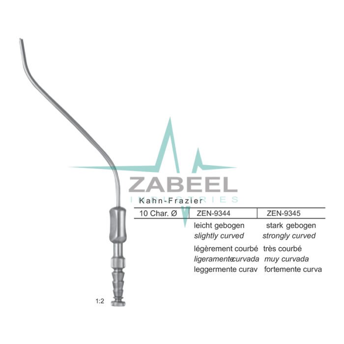 Kahn - Frazier Suction Tube Zabeel