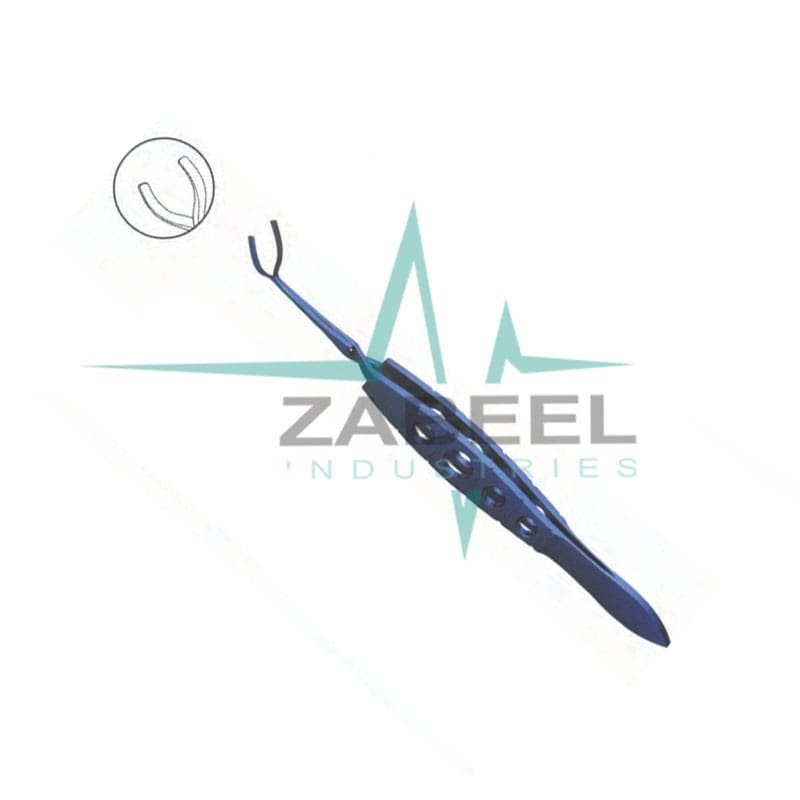Landers Vitrectomy Lens Forceps ZaBeel