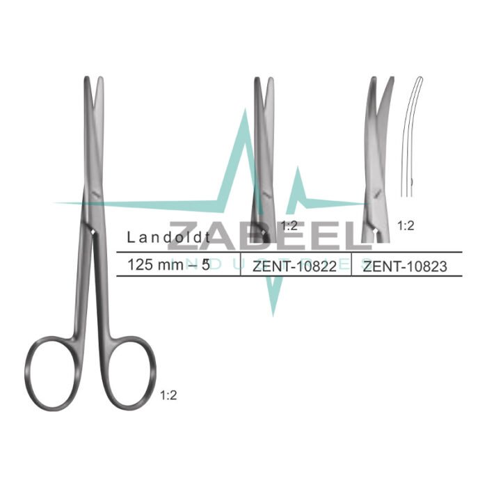 Landoldt Enucleation Scissors Zabeel