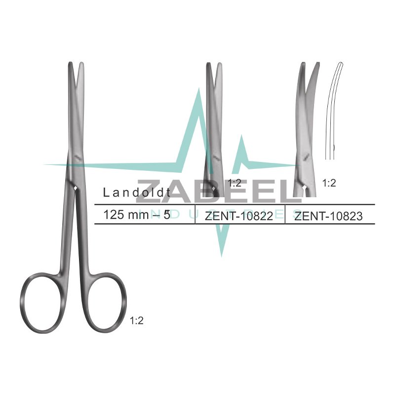 Landoldt Enucleation Scissors Zabeel