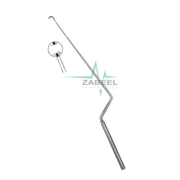 Landolt Micro Curette Bayonet Shaped