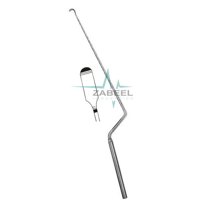 Landolt Micro Raspatory Bayonet Shaped