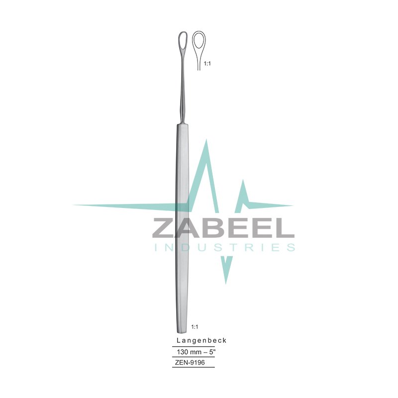 Langenbeck Ear Curettes Zabeel