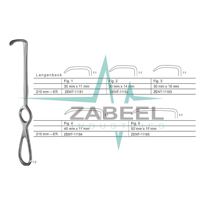 Langenbeck Retractor Zabeel