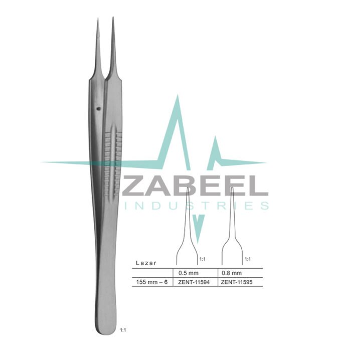 Lazar Micro Suture Tying Forceps Zabeel