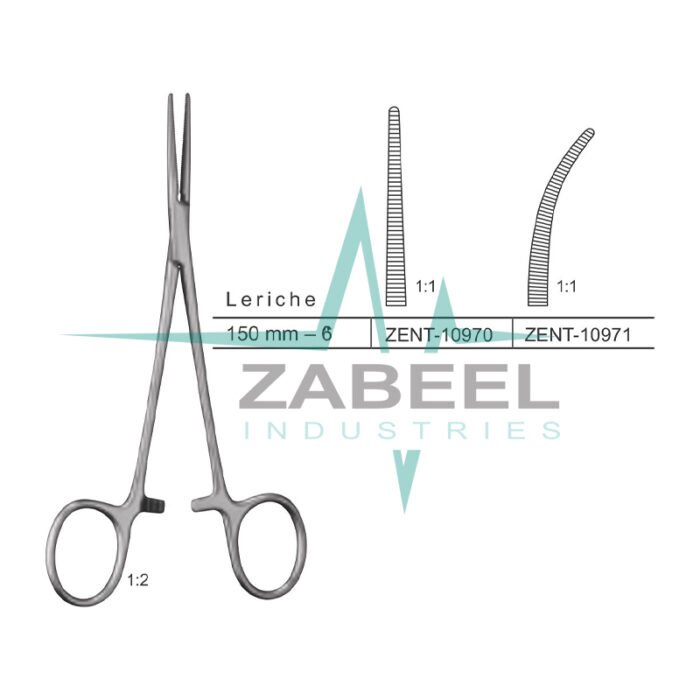 Leriche Haemostatic Forceps Zabeel