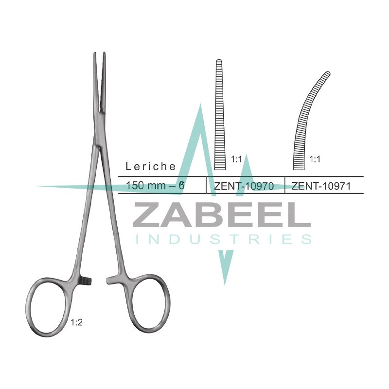 Leriche Haemostatic Forceps Zabeel