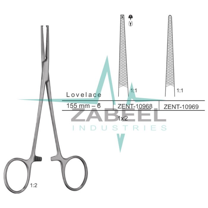 Lovelace Haemostatic Forceps Zabeel