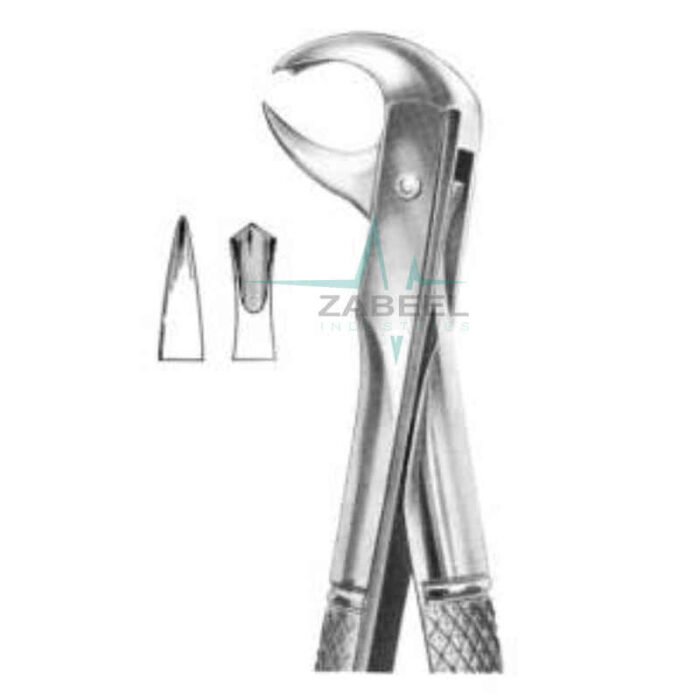 Lower Molars (Broken-Down) Forceps Fig.99 Zabeel