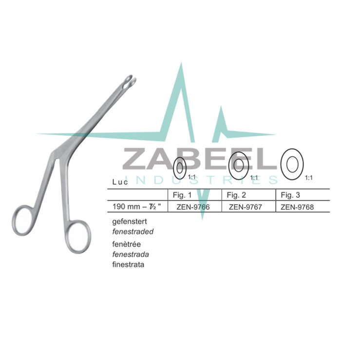 Luc Nasal Cutting Forceps Zabeel