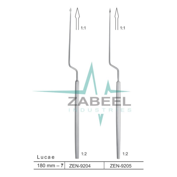 Lucae Paracentesis Needles Zabeel