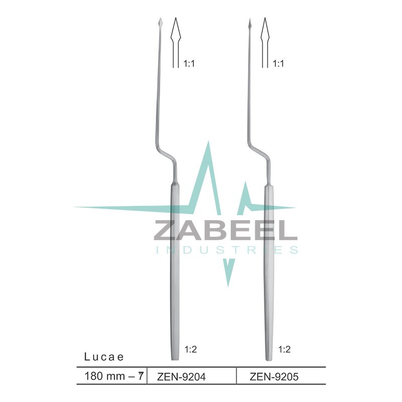 Lucae Paracentesis Needles Zabeel