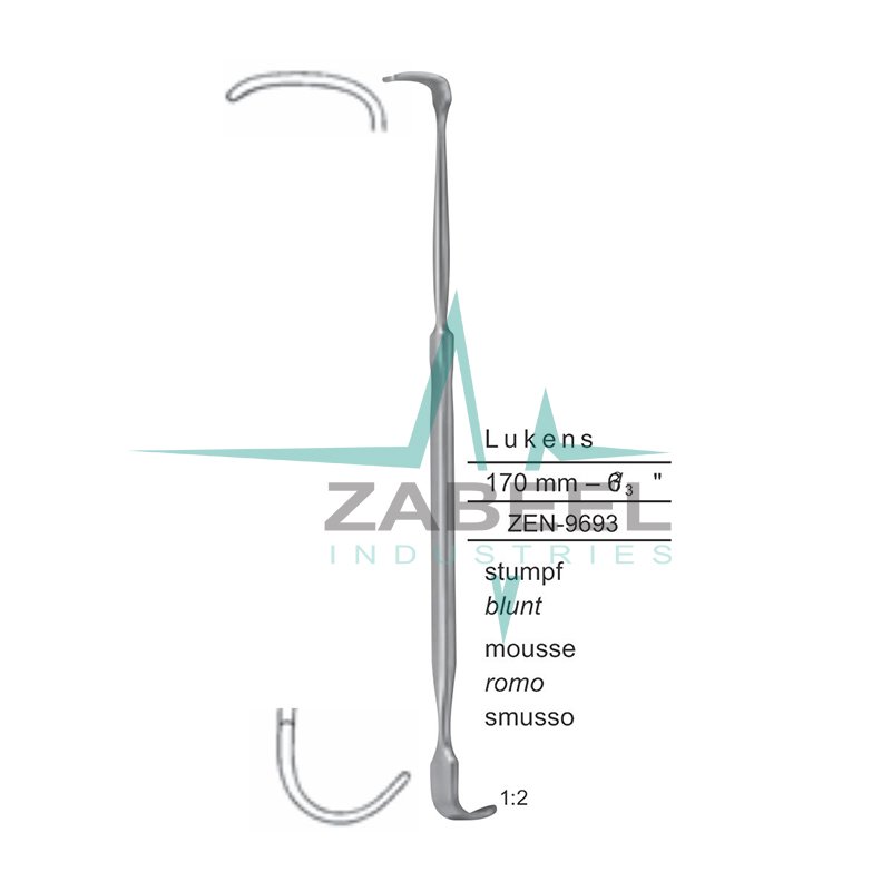 Lukens Trachea And Nose Retractors Zabeel