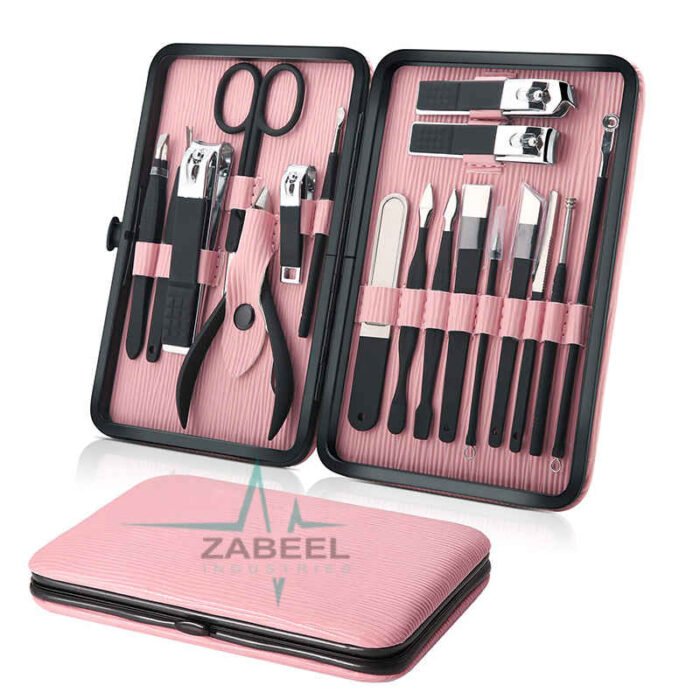 Manicure Set Professional Nail Clippers Kit Pedicure Care Tools Zabeel